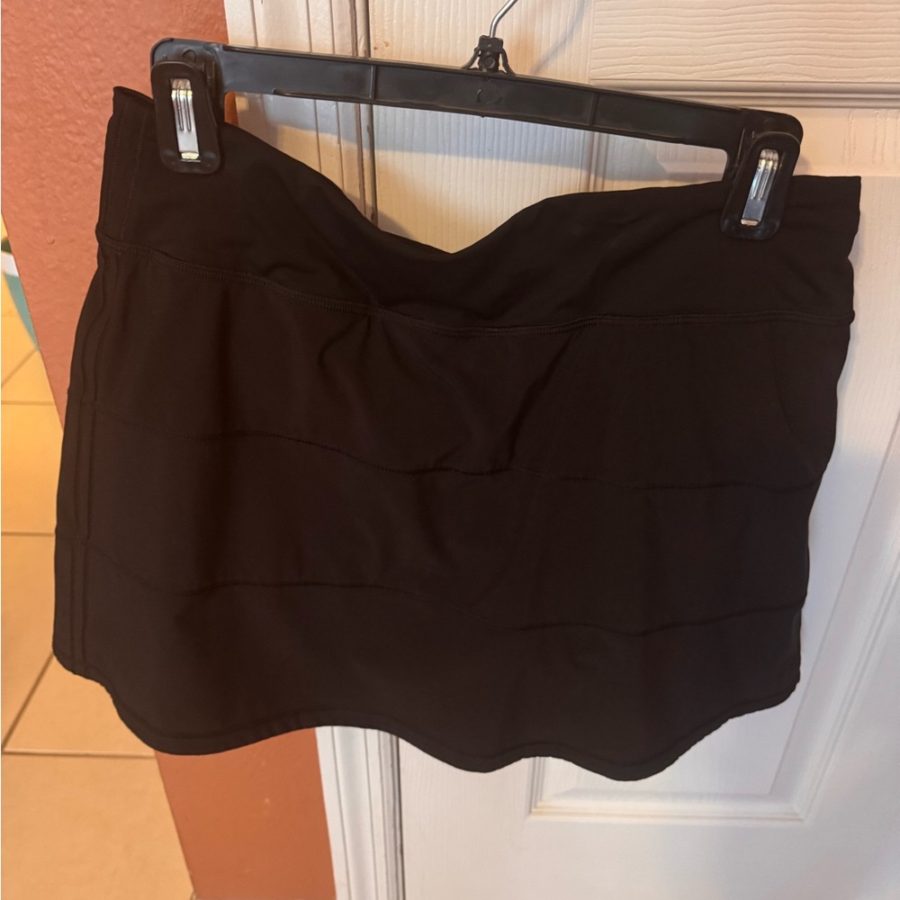 lululemon athletica Classic Black Mini Skirt